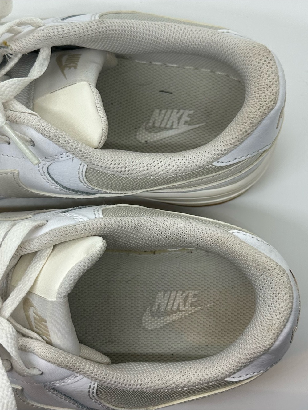 Nike Court Vision Low Next Nature White Gum Sneakers Size 9.5 Retail $120 - Picture 11 of 15